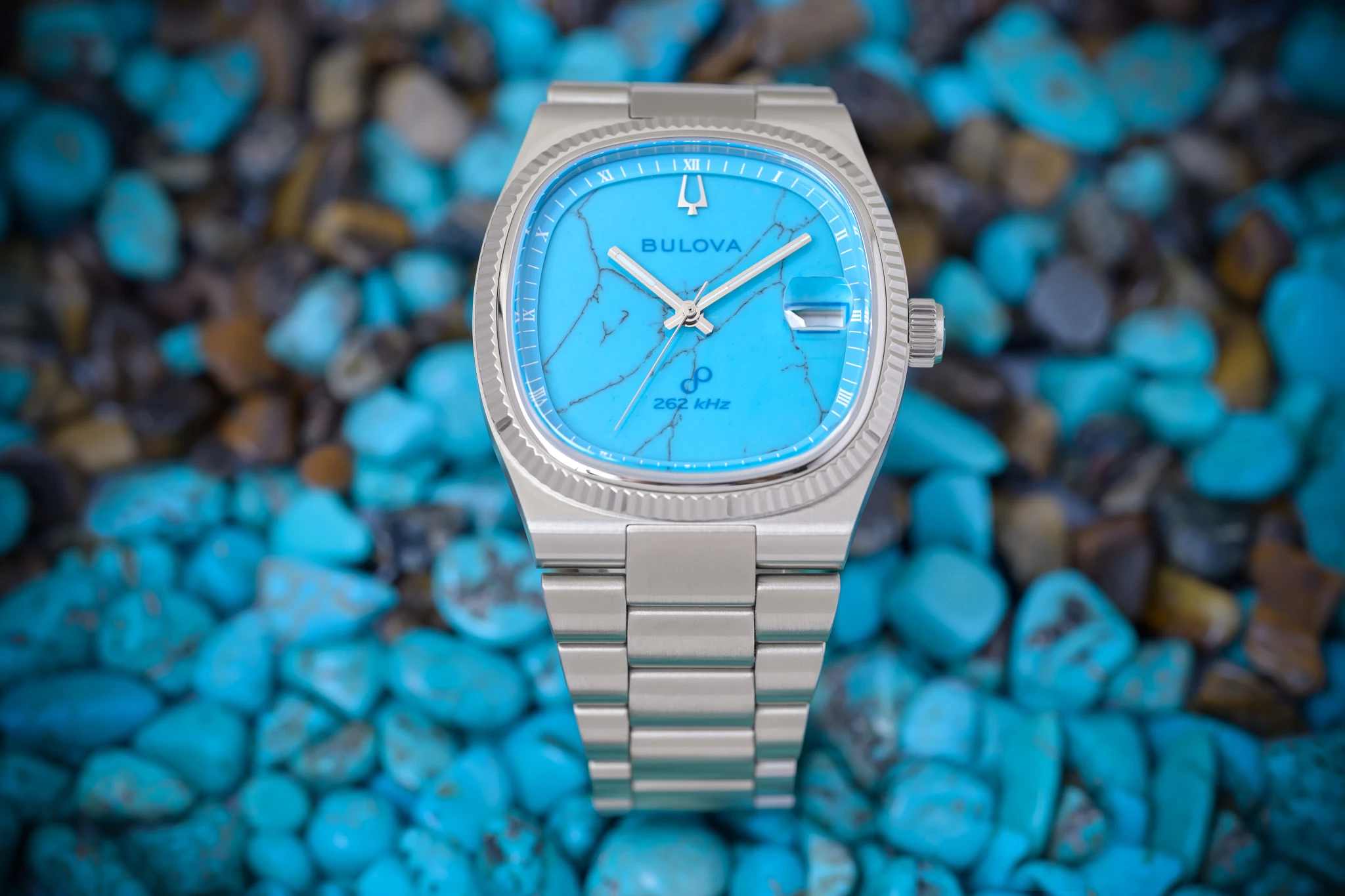 Dial Stainless Steel Bracelet Super Seville 96B455 | Bulova